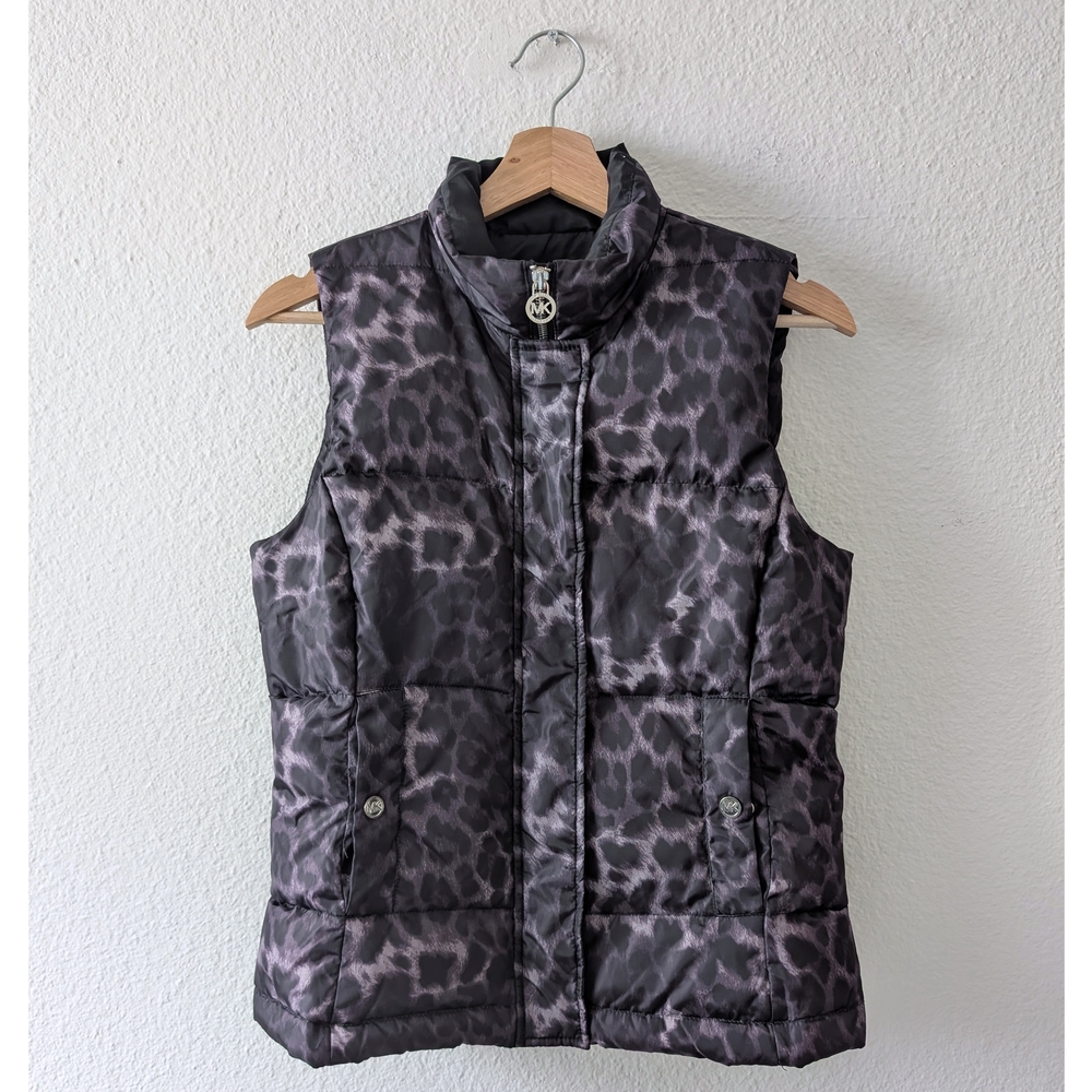 Michael Kors Puffer Vest Purple Size XS